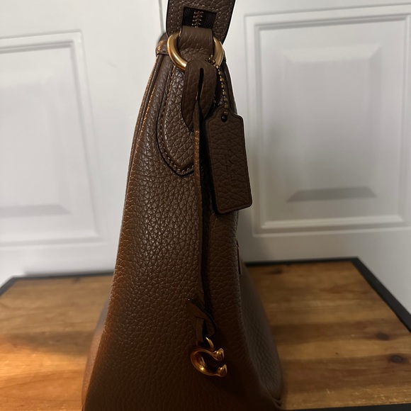 Coach Cary Shoulder Bag in Dark Stone - Picture 6 of 12
